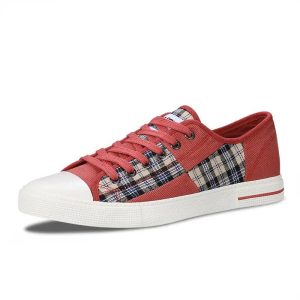 Men's Canvas Sneakers, Men's Shoes, Lightweight Height-increasing Patchwork Student Trendy Casual Running Shoes, Low-top Sports Shoes