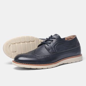 Men's Ultra-light Casual Shoes Retro Comfortable Genuine Leather Sneakers